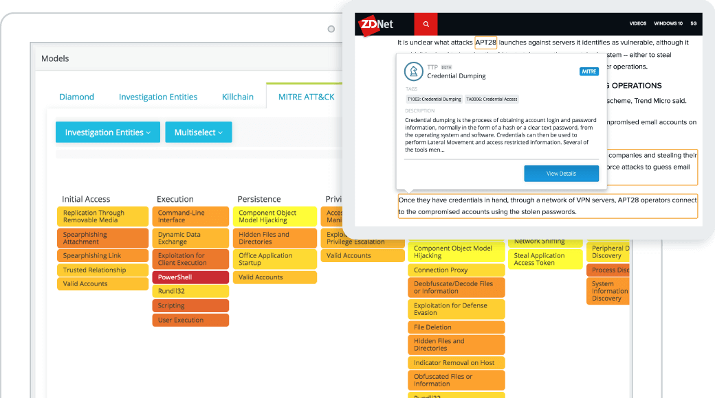 MitreAttack_Screens Anomali x 衡崴科技 Apertex Technology Taiwan